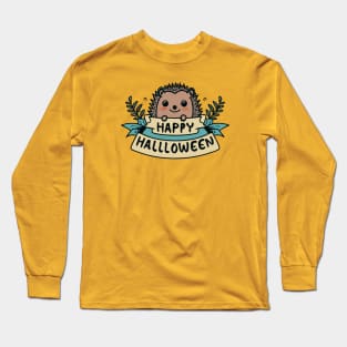 Hedgehog Halloween Long Sleeve T-Shirt